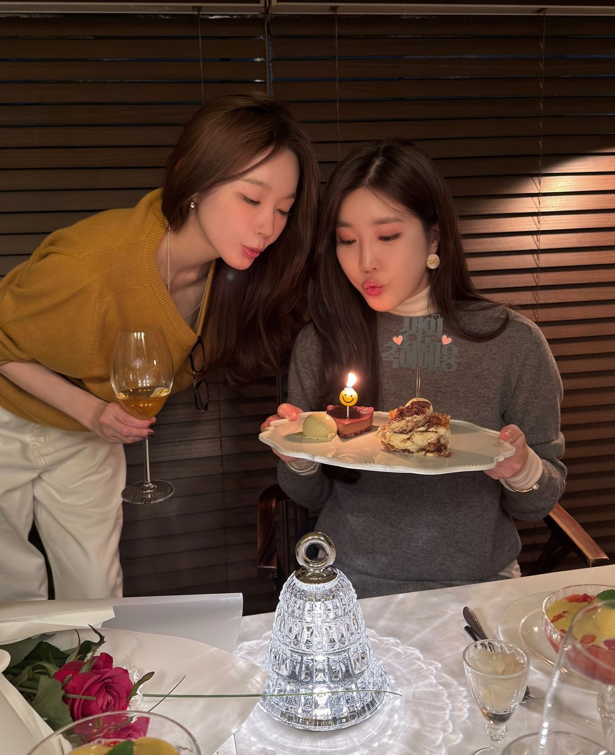 강민경이 준비한 이해리의 생일파티 장소, 몽고네. 이미지 출처 : 인스타그램 @dlgofl85