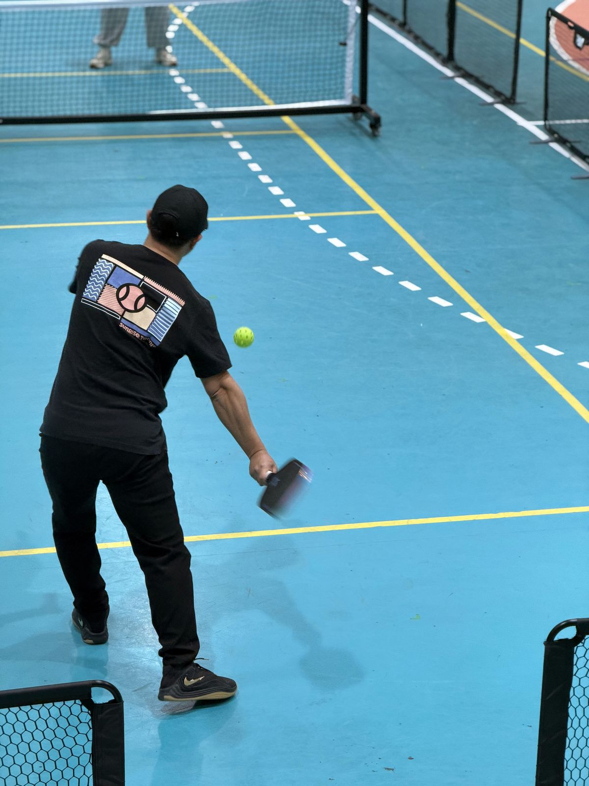 서브를 넣은 클럽 520 멤버 / 이미지 출처: 필자 촬영