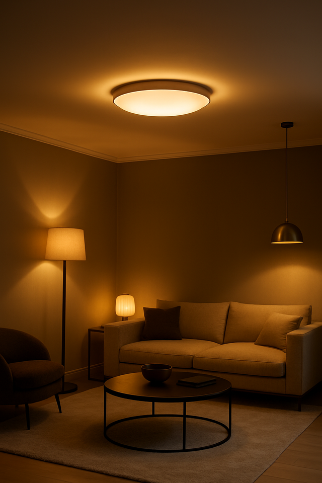 조명의 온도만으로도 공간의 분위기는 전혀 다른 계절로 전환된다. / 이미지 출처: 언스플래쉬