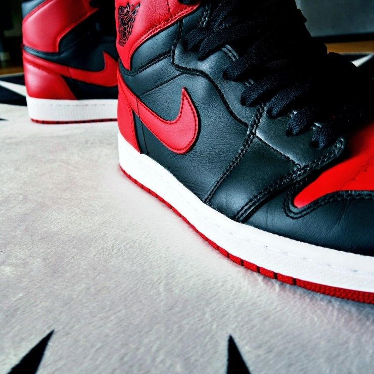에어조던1 하이 브레드 / 이미지 출처: 필자 촬영