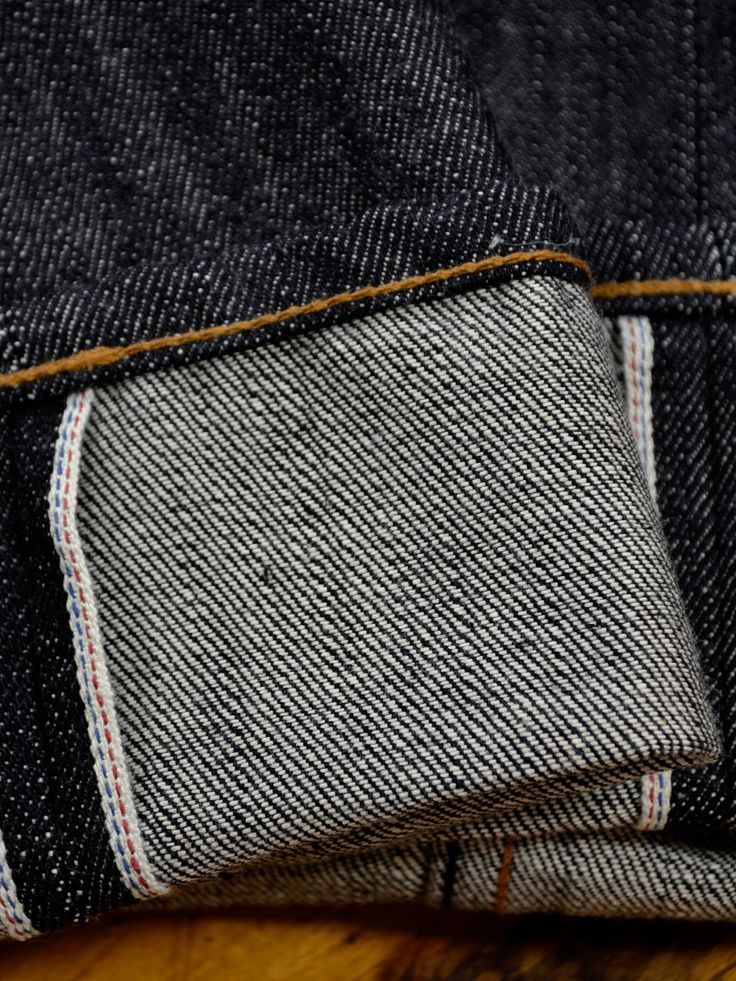 청바지 밑단 체인스티치 / 이미지 출처: 핀터레스트