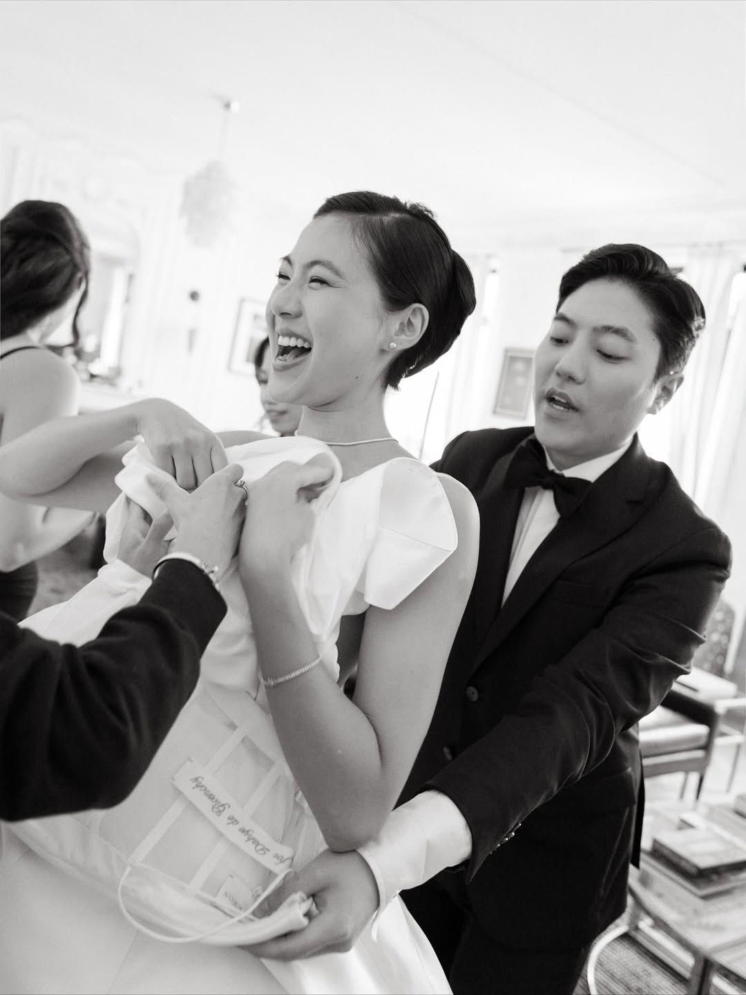 다혜 드 지방시(Dahye de Givenchy)의 클래식 웨딩 스냅 /이미지 출처: 인스타그램 @dahyedegivenchy