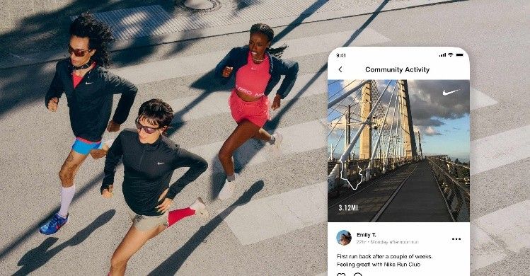 러닝 크루르 가입해 유용한 정보를 받아보세요 / 이미지 출처: nike.com