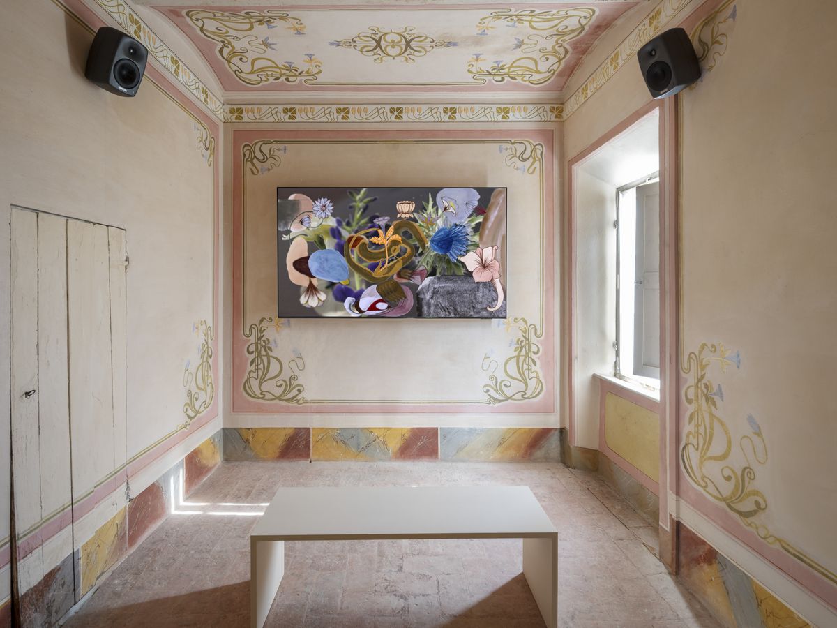 토스카나 몬탈치노에 위치한 카스텔지오콘도에 설치된 작품 (2025, 13분 30초) / 이미지 출처: 프레스코발디, Nicola Gnesi