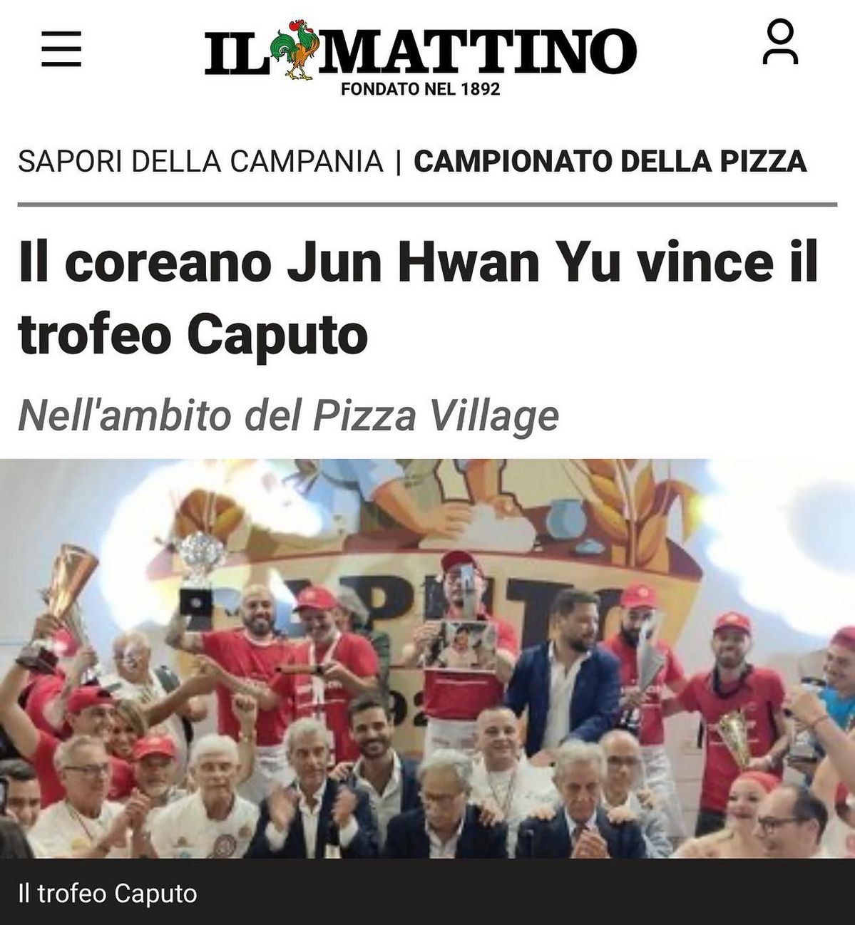대한민국 최초로 2023 나폴리피자 세계대회 STG 월드 챔피언을 수상한 유준환 핏자이올로의 레스토랑. 이미지 출처 : 인스타그램 @pizzeria_popolo