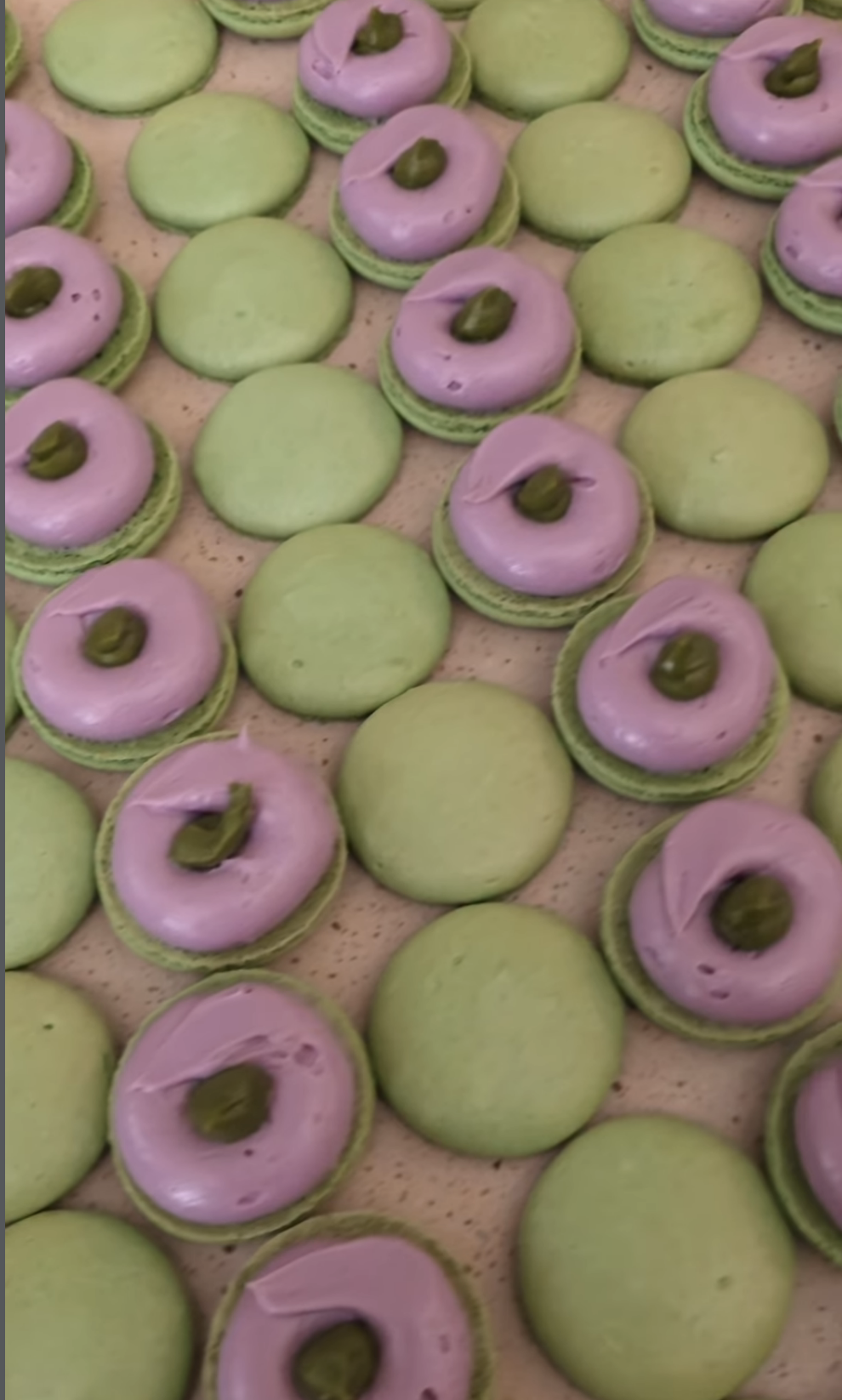 우베와 말차의 조합이 익숙하면서도 새로운 느낌을 준다. / 출처: 디어스윗랩 인스타그램