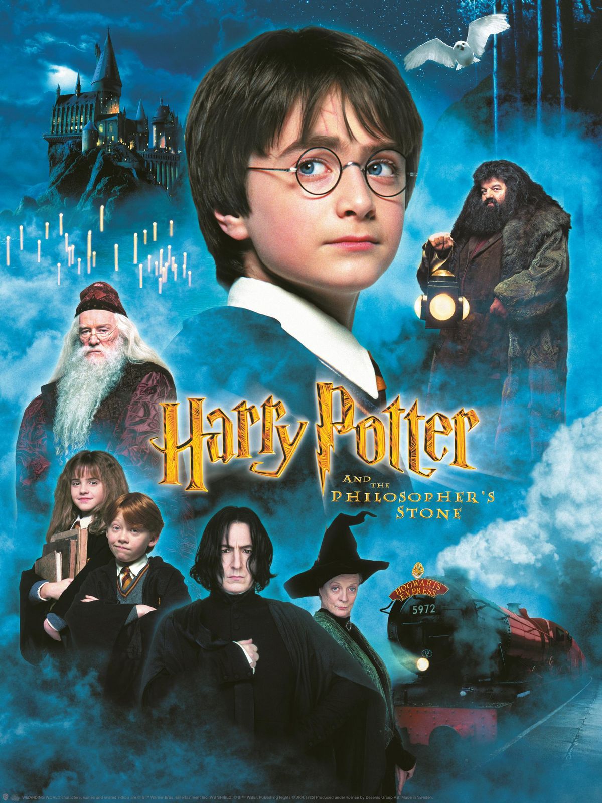 소설을 원작으로 만들어진 영화 '해리 포터'의 1편 '비밀의 방' 포스터 / 이미지 출처: 워너스브라더스