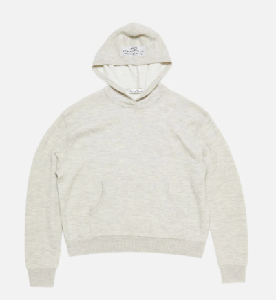 올 봄 교복이 될 수 있는 후드티. / 사진 출처: 아크네 스튜디오 공식 홈페이지