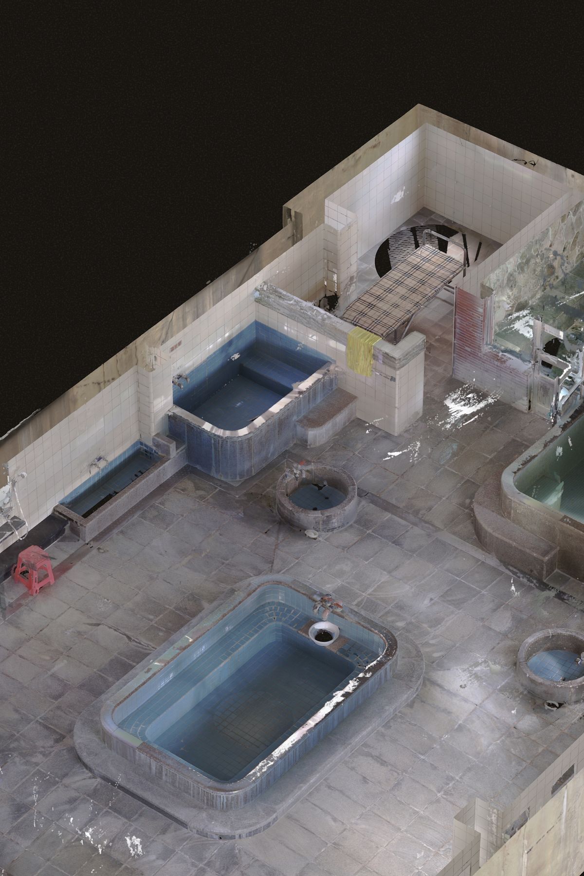 매끈연구소와 테크캡슐이 제작한 구덕탕 건물 3D 스캔 / photo courtesy of Smoothlab