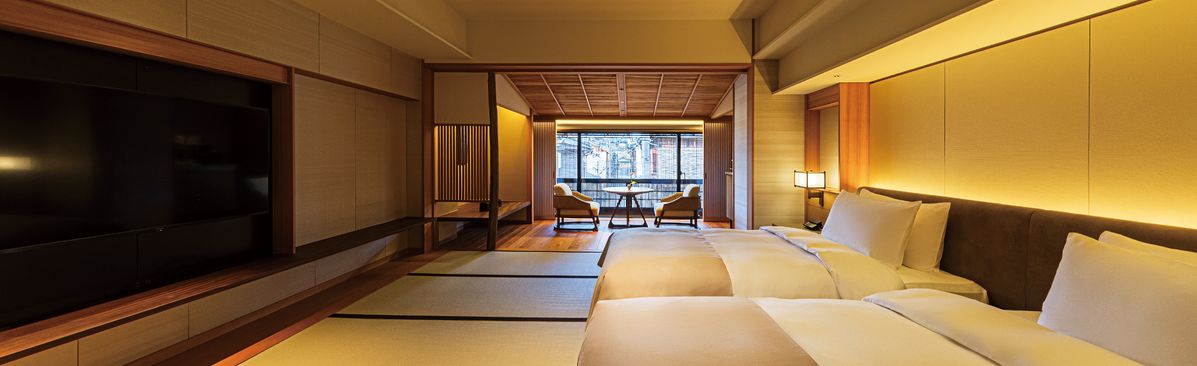 고요한 분위기가 느껴진다. / 출처: 임페리얼 호텔 교토