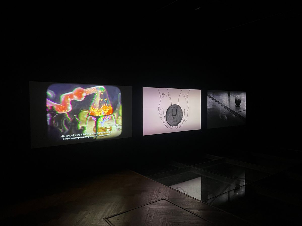 <맞고도 틀린 --- Right Now, Wrong Then> 전시 전경 / 이미지 출처: 필자 촬영