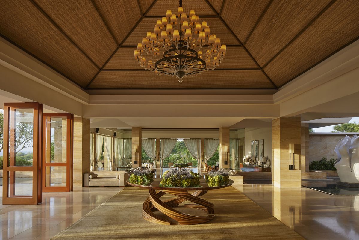 물리아 발리의 로비. 물리아 빌라에 투숙하는 고객의 체크인-아웃이 이뤄지는 곳. / 이미지 출처: 물리아 발리