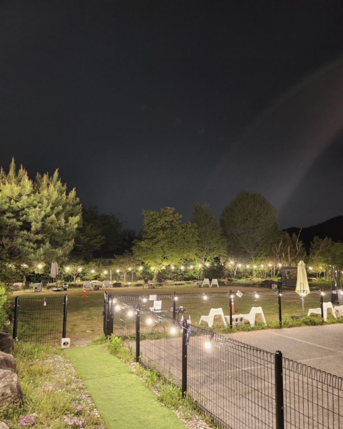 낮과는 또 다른 분위기에서 반려견과의 하루를 마무리할 수 있는 달뜨레. / 이미지 출처: 네이버 지도 업체 제공