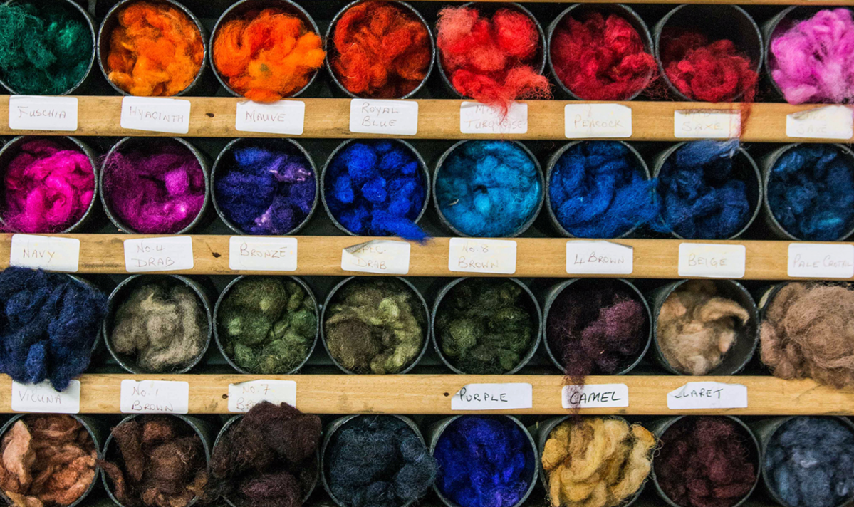 트위드 원사 / 이미지 출처: 핀터레스트