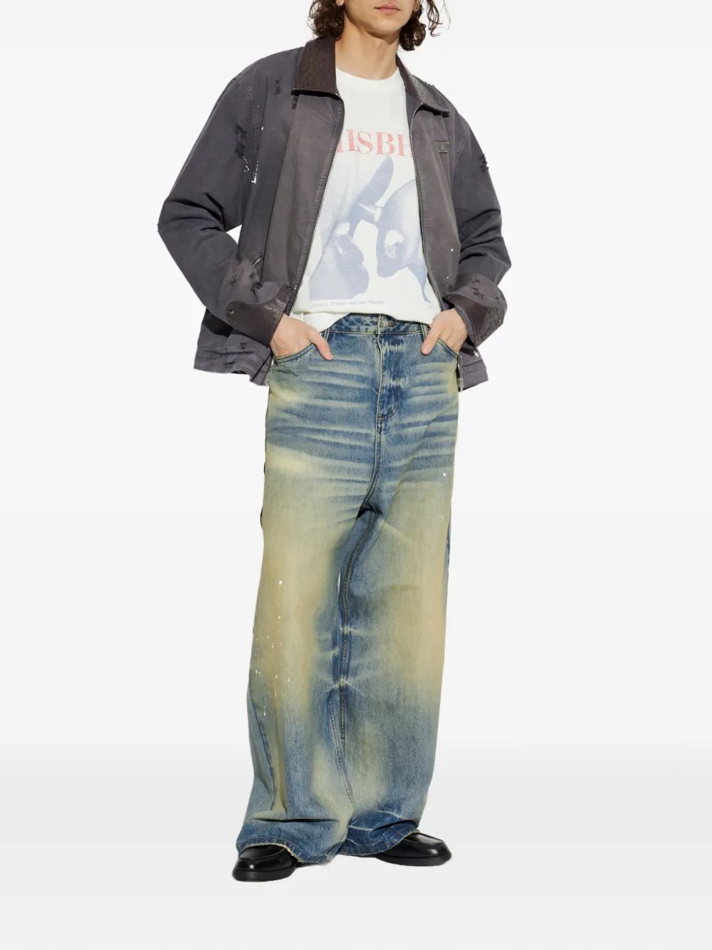 워싱 진이나 디스트로이드 진과 매치하기 좋다 / 이미지 출처: 파페치