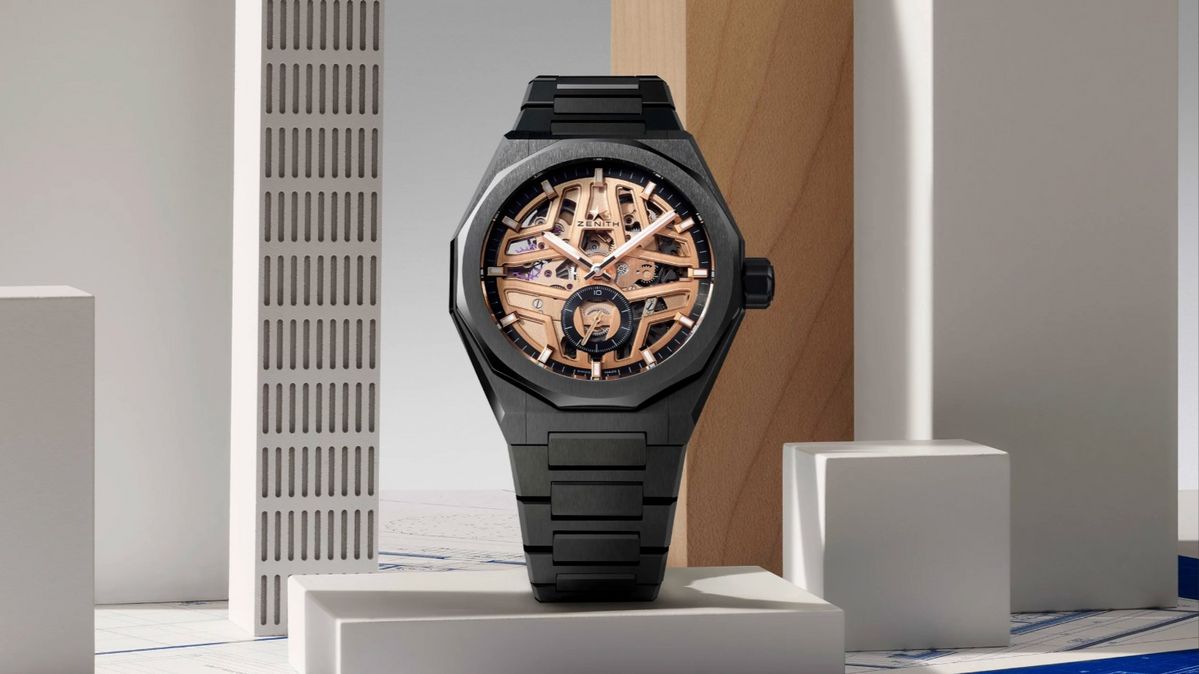 스켈레톤 워치 중 세계 최초로 1/10초 카운터를 구현한 제니스 데피 스카이라인 스켈레톤 / 이미지 출처: 제니스