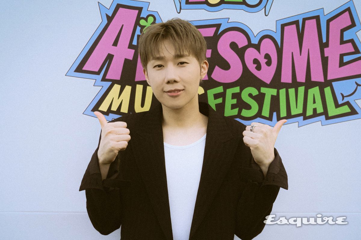 2026 어썸뮤직페스티벌 첫째 날, 백스테이지에서 김성규