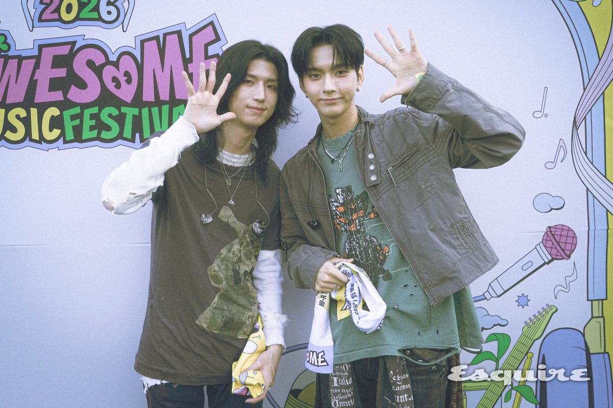 2026 어썸뮤직페스티벌 둘째 날 백스테이지에서 엑스디너리 히어로즈