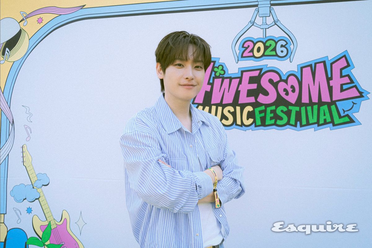 2026 어썸뮤직페스티벌 둘째 날 백스테이지에서 인성