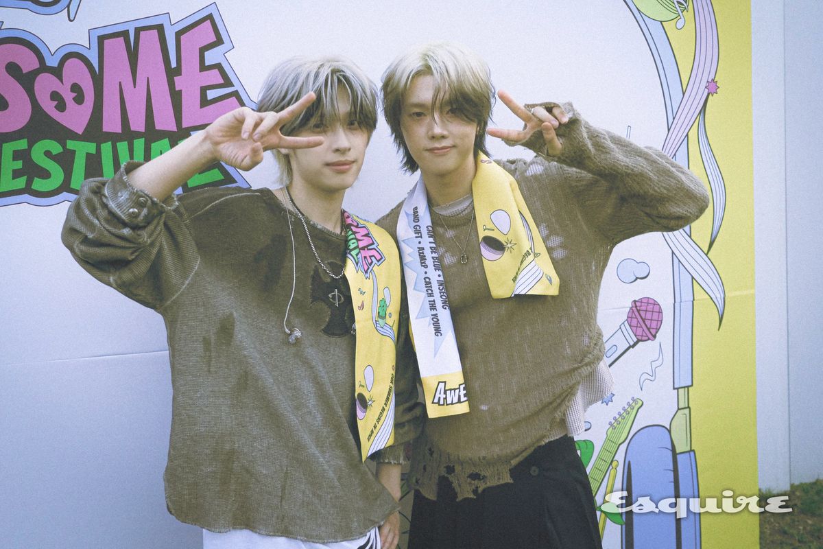 2026 어썸뮤직페스티벌 둘째 날 백스테이지에서 엑스디너리 히어로즈