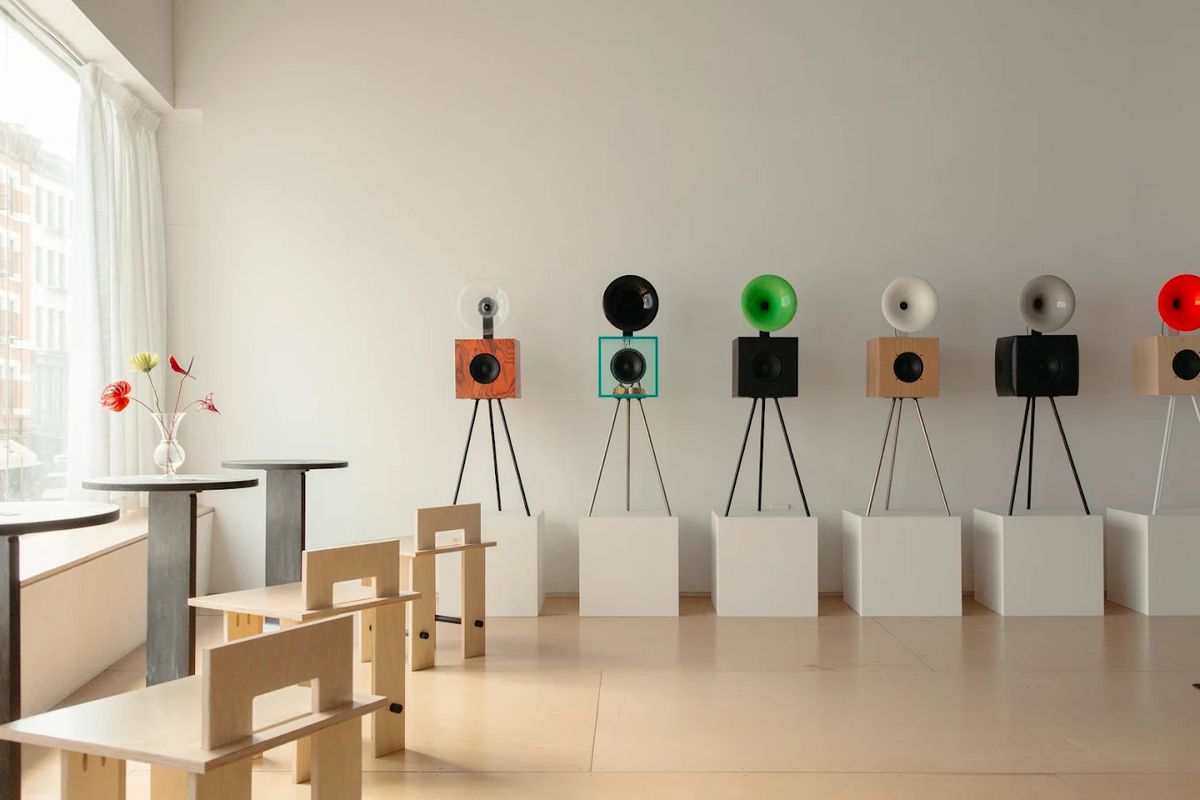 스피커 브랜드 사일런스 플리즈의 맨해튼 스토어 1은 티 룸으로 이루어져 있다. / 출처: 사일런스 플리즈 구글 등록