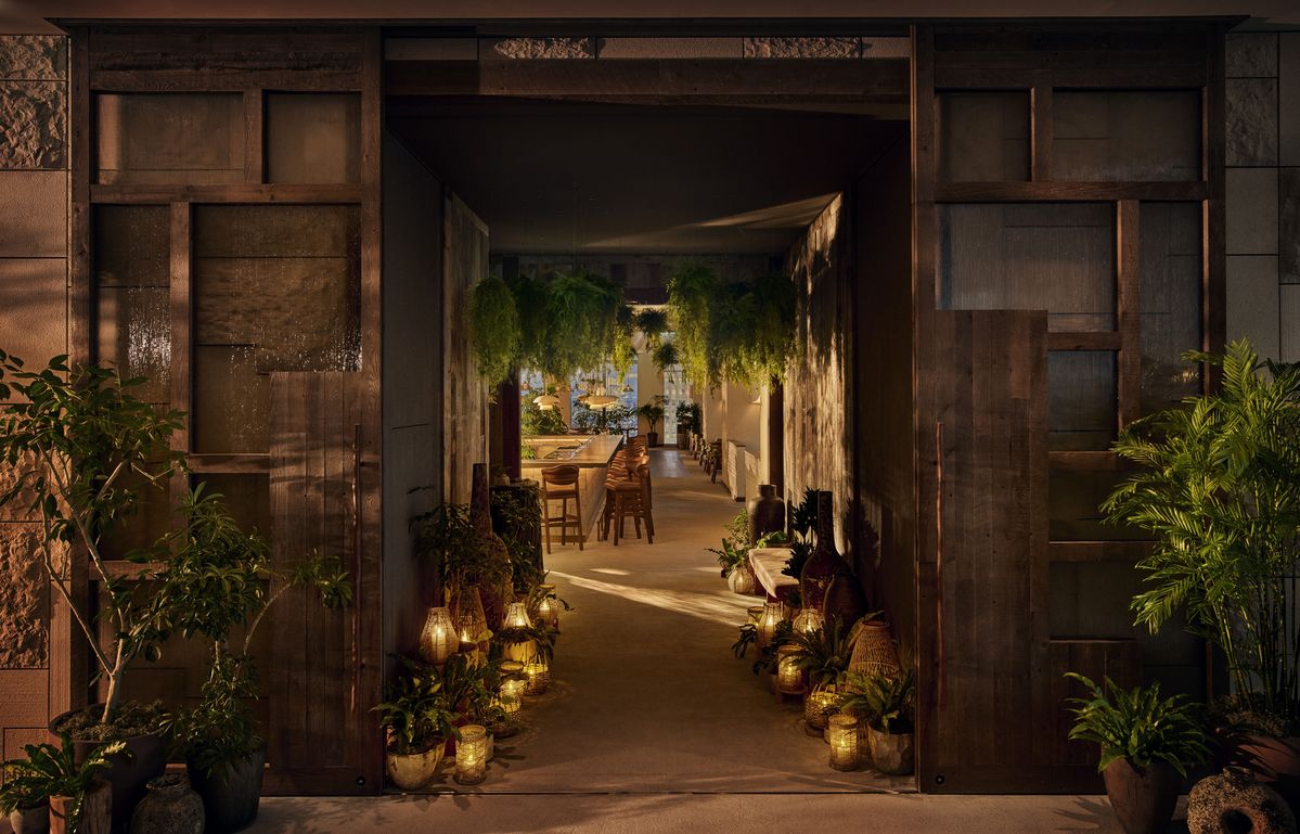 원 호텔 도쿄(1 Hotel Tokyo) 38층 로비에 위치한 니니 레스토랑 입구 / 이미지 출처: 원 호텔 도쿄(1 Hotel Tokyo)