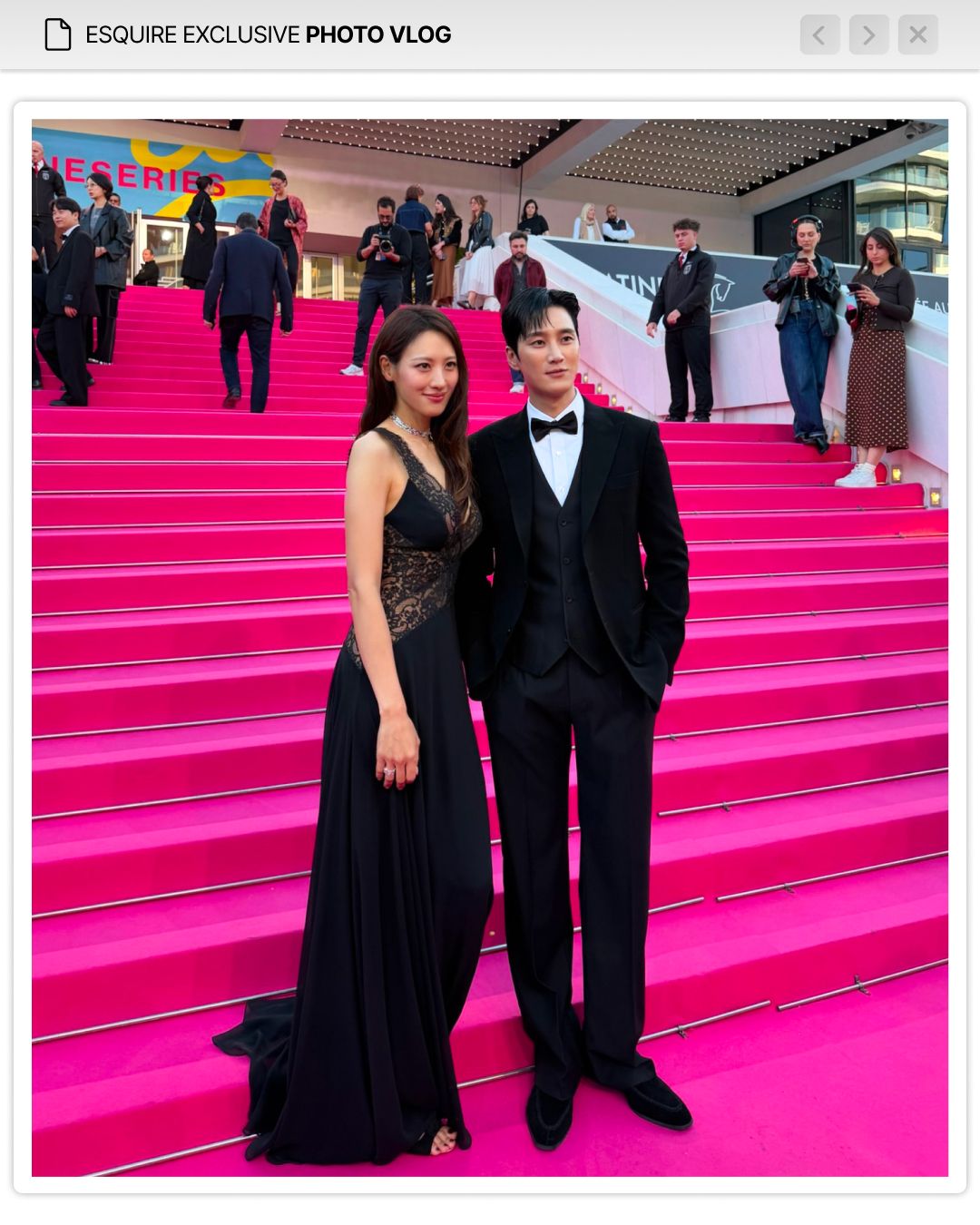 에스콰이어 '신의 구슬' 칸 영화제 방문기 단독 포토로그/ 이미지 출처: 각 소속사 제공