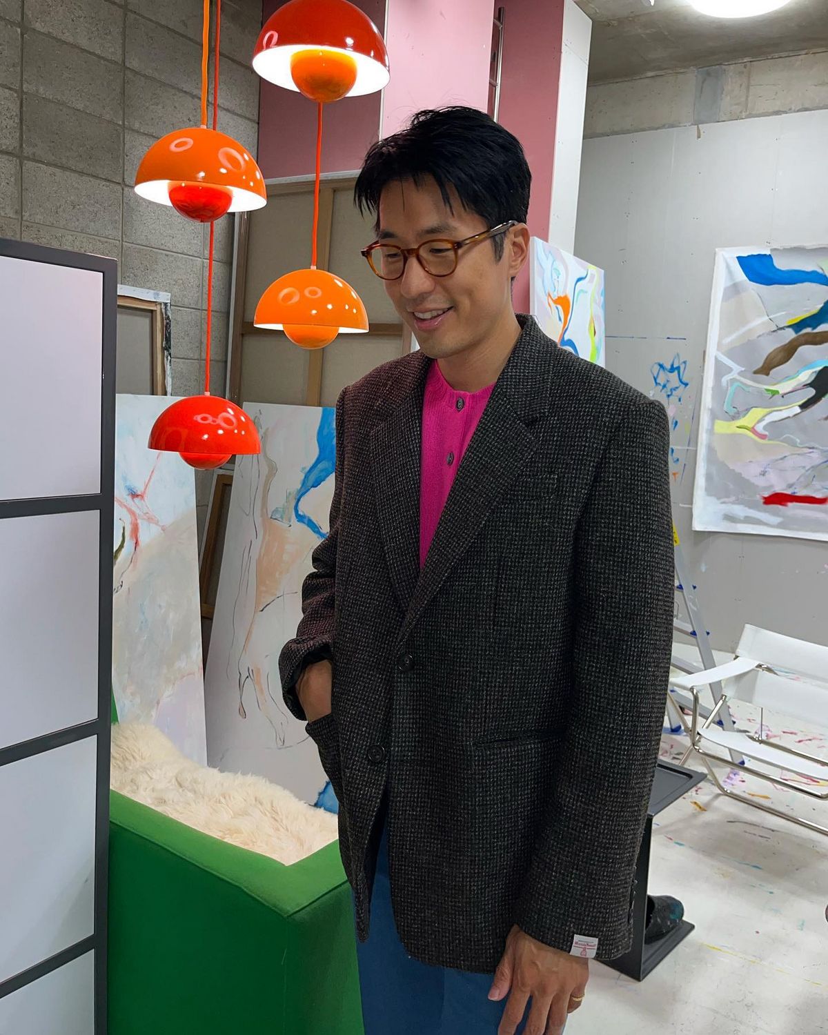 핑크 컬러가 주는 힘은 특별합니다 / 이미지 출처: @iammyq