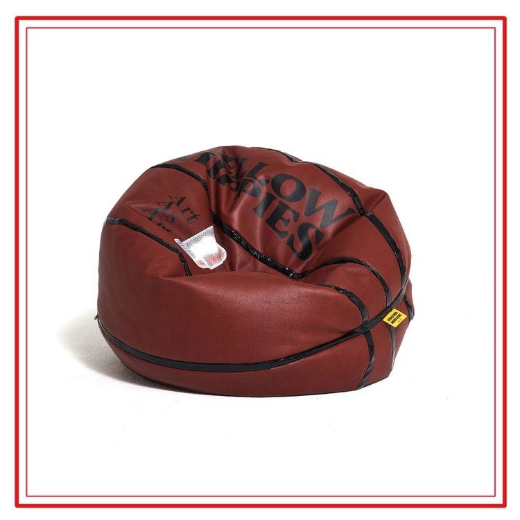 옐로우 히피스의 농구공 빈 백 / 이미지 출처: @yellowhippies.art