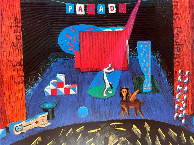 <퍼레이드(Parade)> 무대 / 이미지 출처: David Hockney