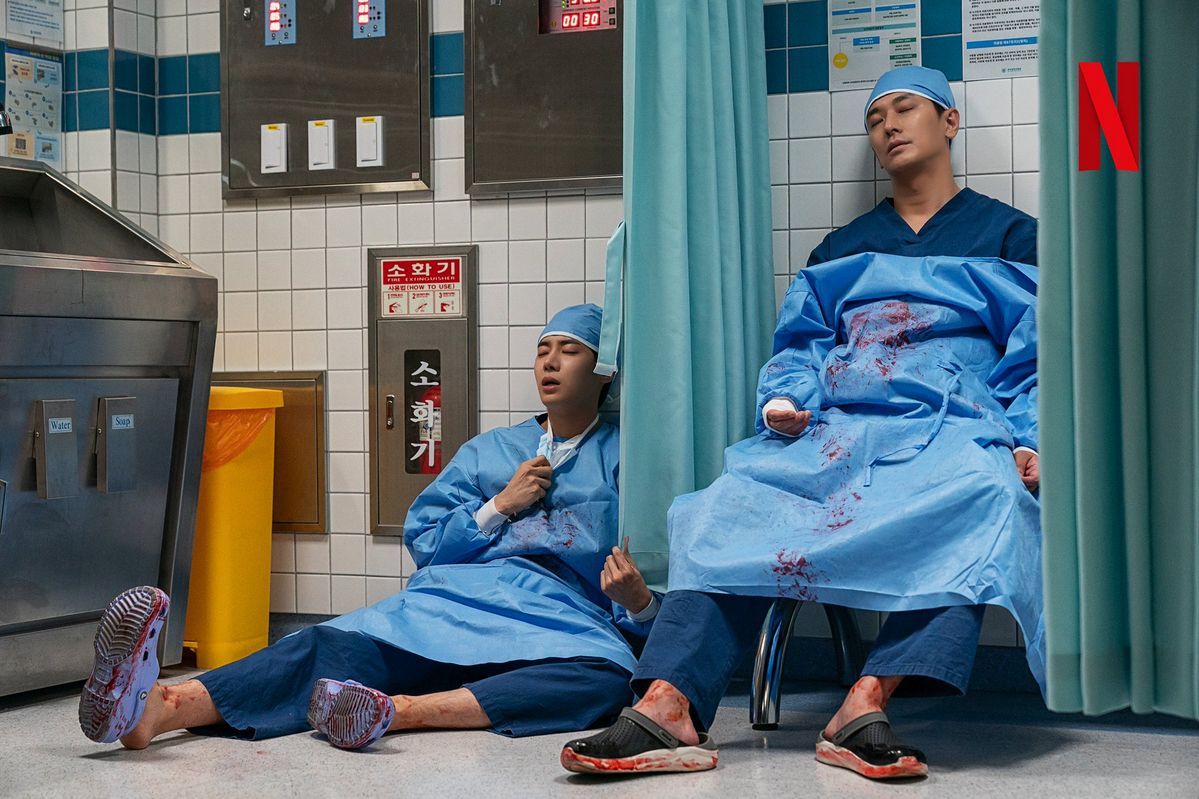 넷플릭스 한국 드라마 최초의 오리지널 의학 시리즈인 중증외상센터 / 이미지 출처: X @NetflixKR 