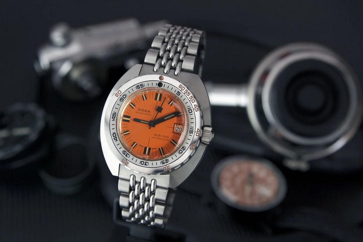 1967년 출시된 독사의 SUB 300 / 이미지 출처: Monochrome Watches