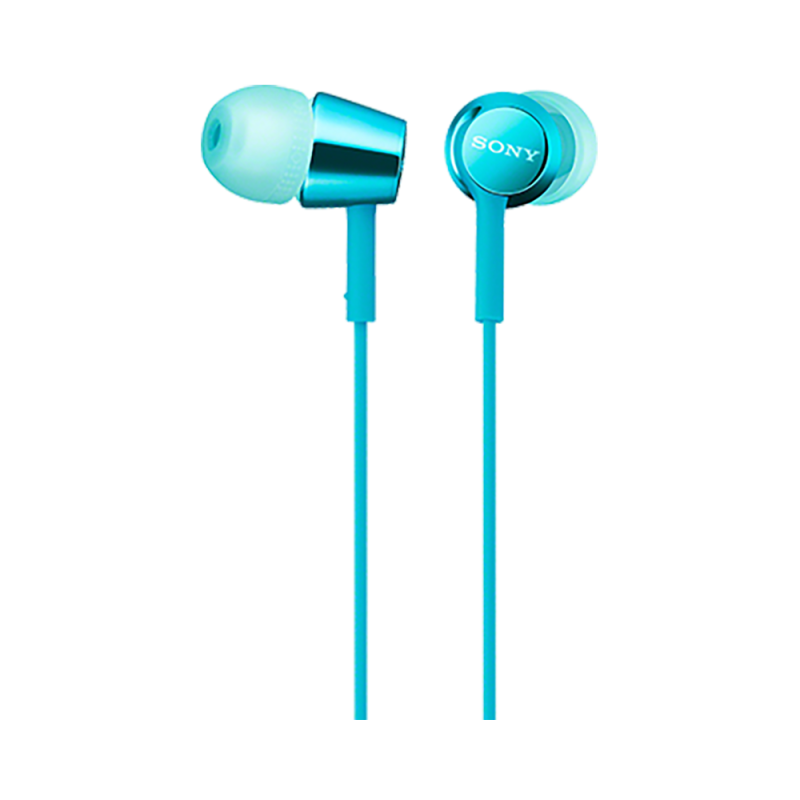 10가지에 달하는 다채로운 메탈릭 & 파스텔 컬러 쉐이드로 출시된 소니 MDR-EX155AP . / 이미지 출처: SONY