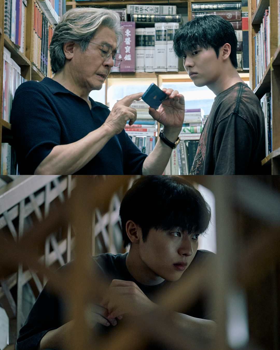 넷플릭스에서 시청할 수 있는 '맨 끝줄 소년'/ 이미지 출처: 인스타그램 @netflixkr