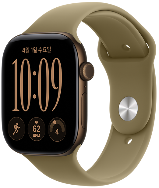 42mm 기준 32.2g, 46mm 기준 39.5g에 불과하며 두께 역시 9.7mm로 매우 얇은 시리즈 12. / 이미지 출처: 애플