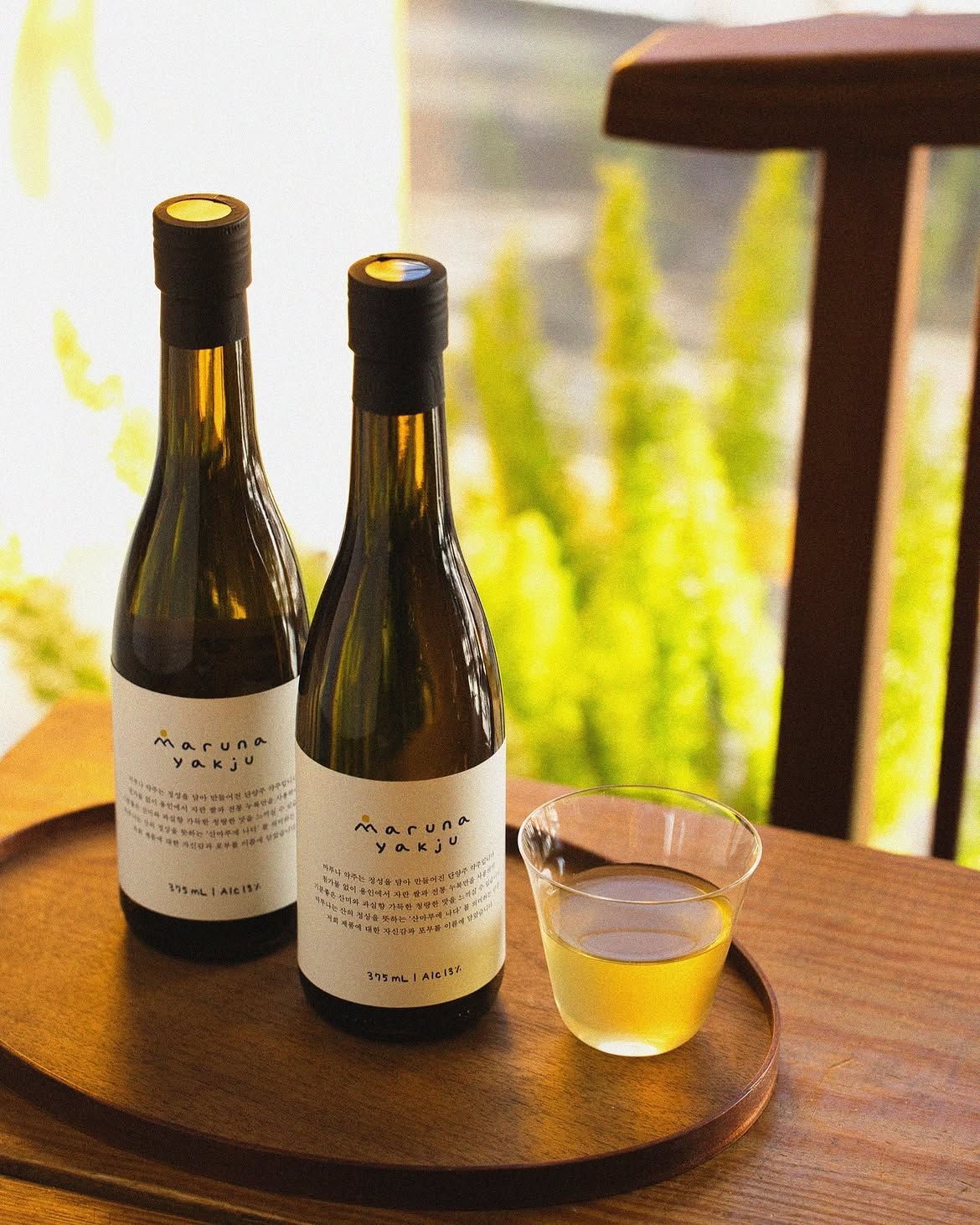 2025 대한민국주류대상을 수상한 마루나 약주. / 이미지 출처: 브랜드 공식 인스타그램 @attobrewery