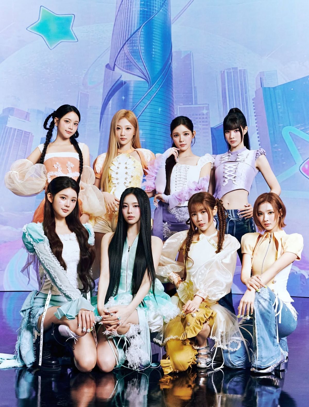 'ICONIC HEART'로 일본 데뷔를 성공적으로 끝낸 하츠투하츠. / 이미지 출처: 인스타그램 @hearts2hearts