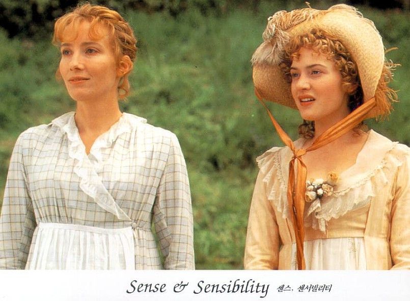 엠마 톰프슨과 케이트 윈슬렛이 출연한 1995년 영화 '이성과 감성'. / 이미지 출처: Columbia Pictures