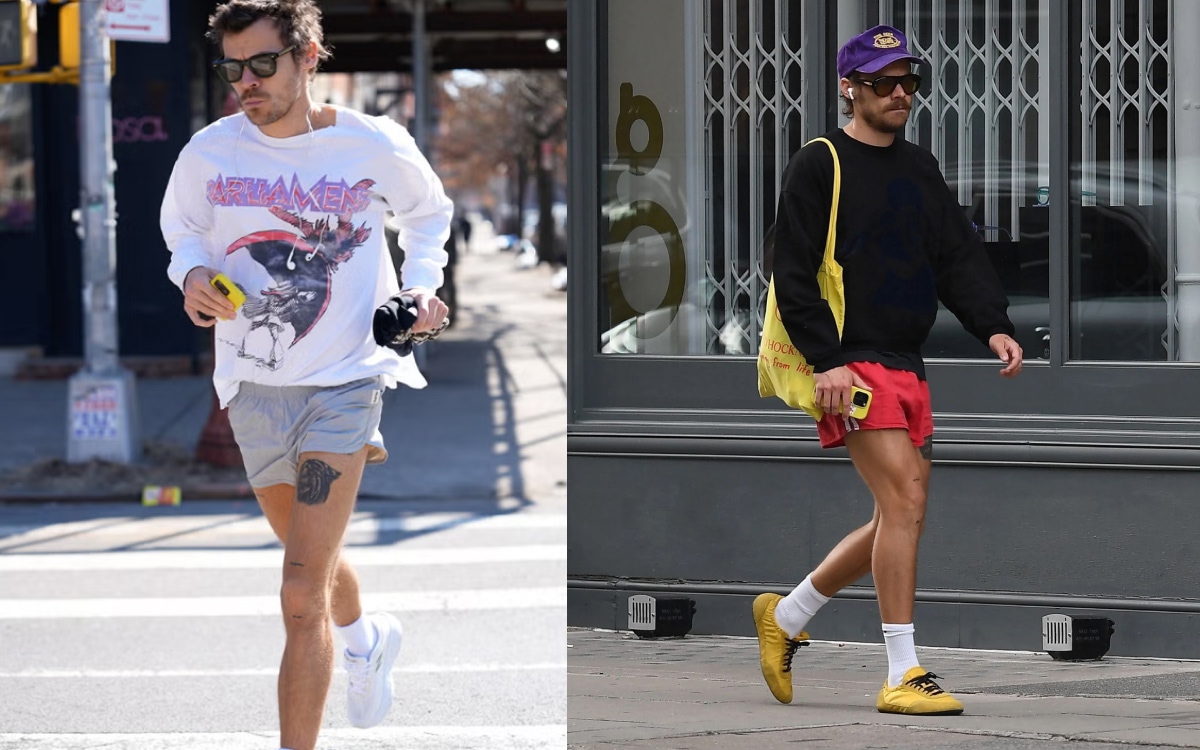 해리스타일스로 보는 남자 쇼츠 아이템 스타일