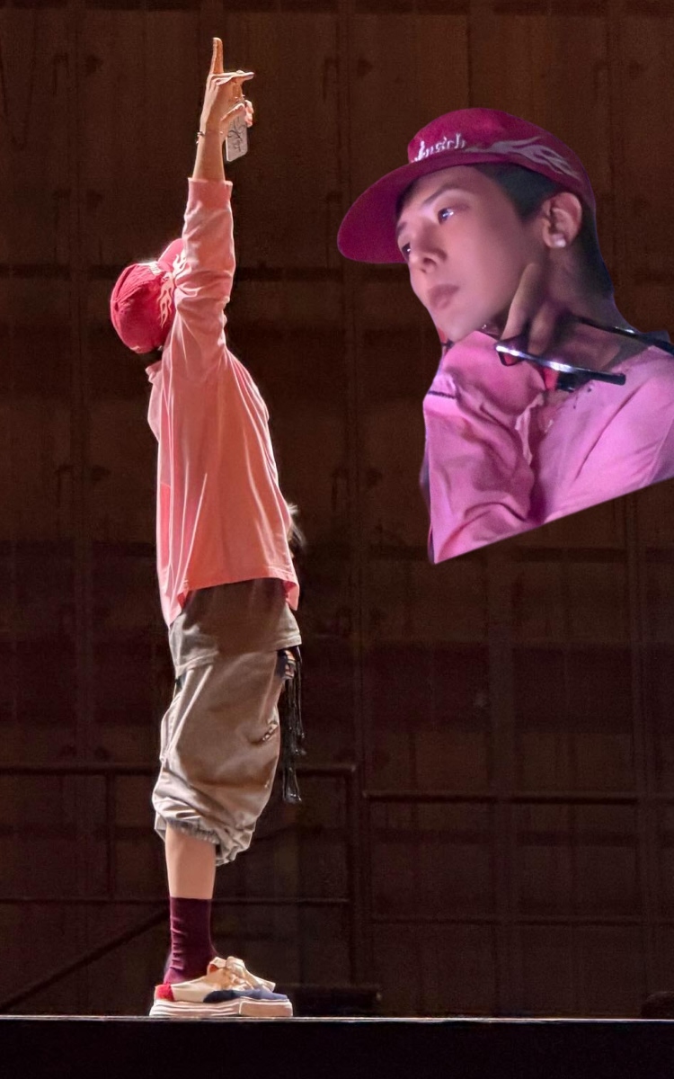지드래곤은 '이 바지'를 어떻게 입었을까?