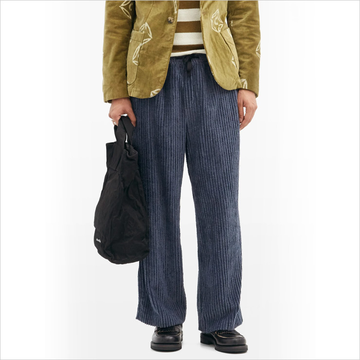 포스트 임페리얼 이케자 업사이클 코튼 블렌드 와이드 팬츠, $195 USD