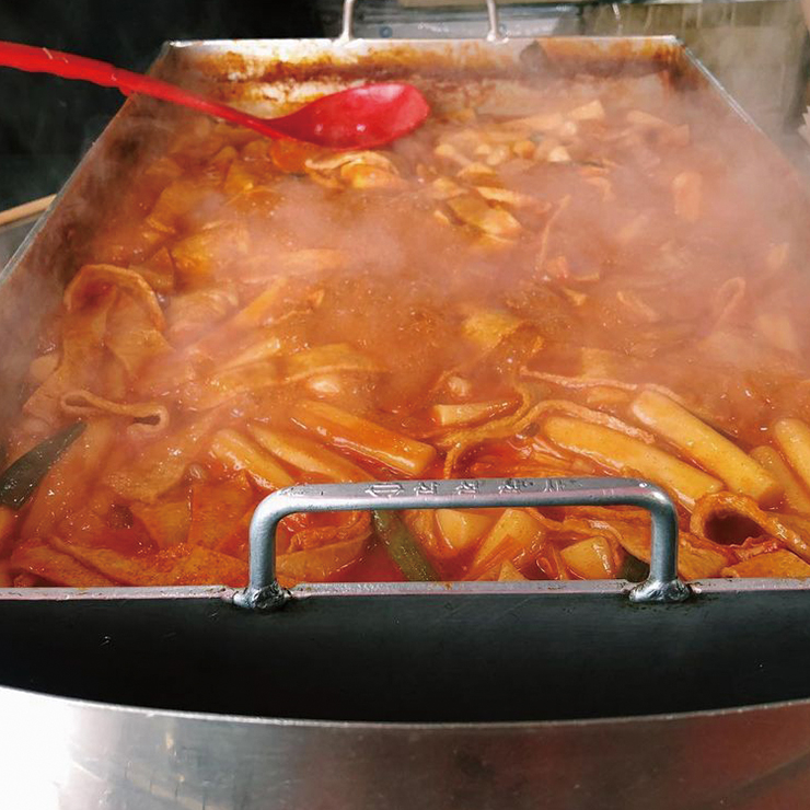 중계역 1번 출구 떡볶이