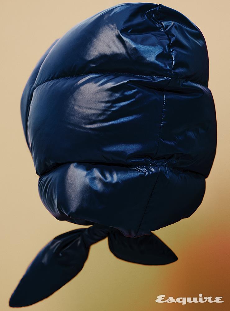 네이비 다운 발라클라바 5만9000원 휠라.