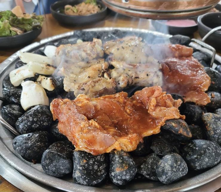 참나무숯불닭갈비 @illsangumsik