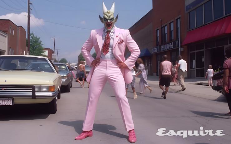 --KANE--TOMFORD--FITTEDPINKSUIT--FACEMASK