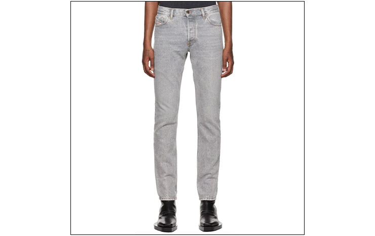 디젤 & 그레이 스트레이트 핏 데님 진, $300 USD