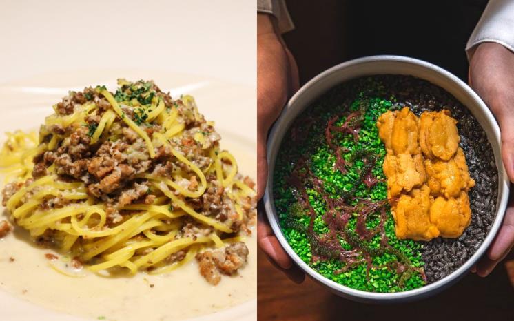 왼쪽 : 더 이탈리안 클럽 / 오른쪽 : 십이율 