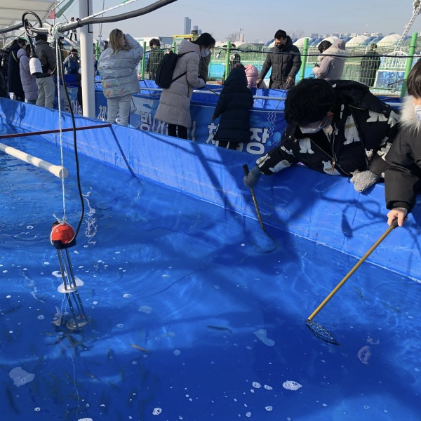 잠원한강공원 눈썰매장