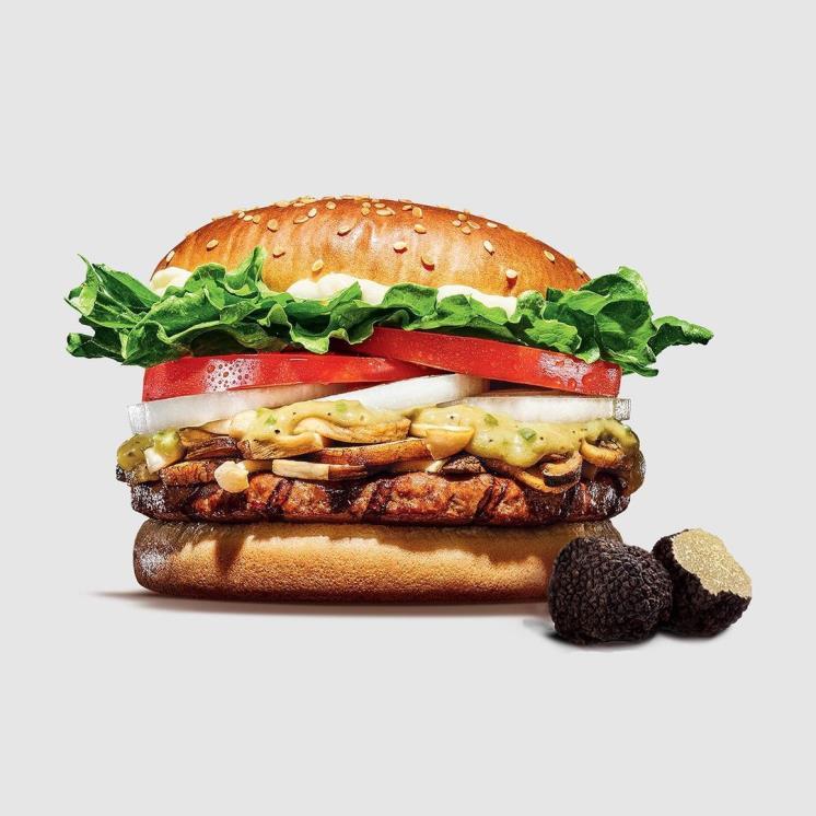 버거킹 2022 첫 신메뉴 ‘앵그리 트러플 와퍼’