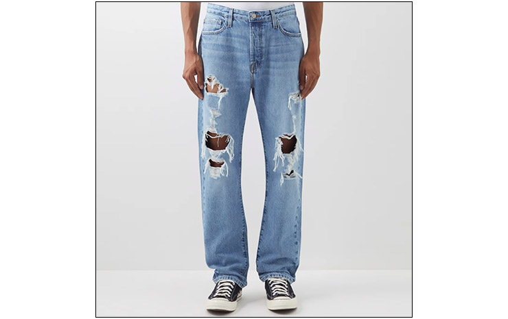 프레임 & 디스트레스드 진, $268 USD